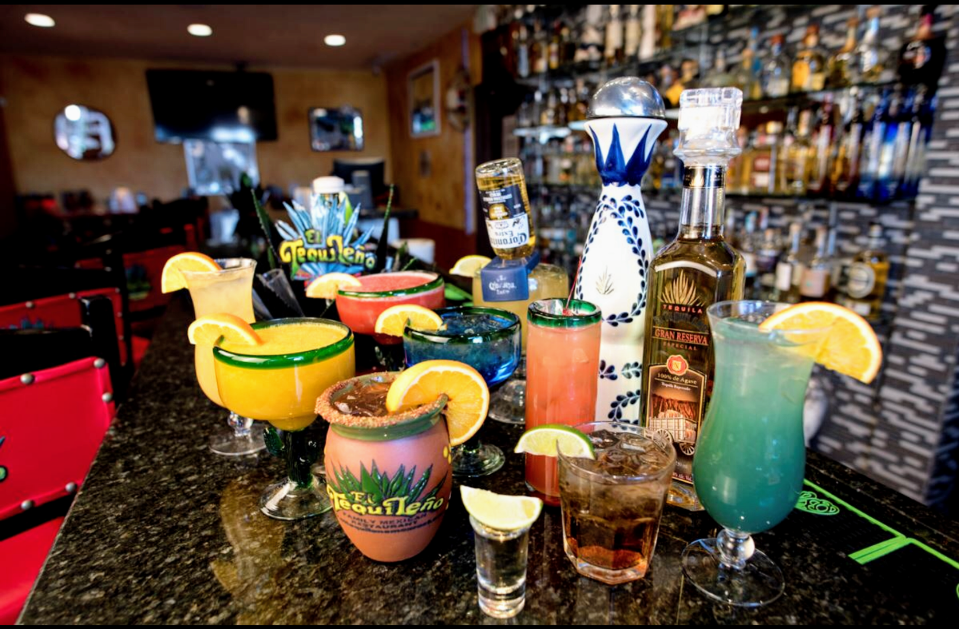 The bar brings the fiesta