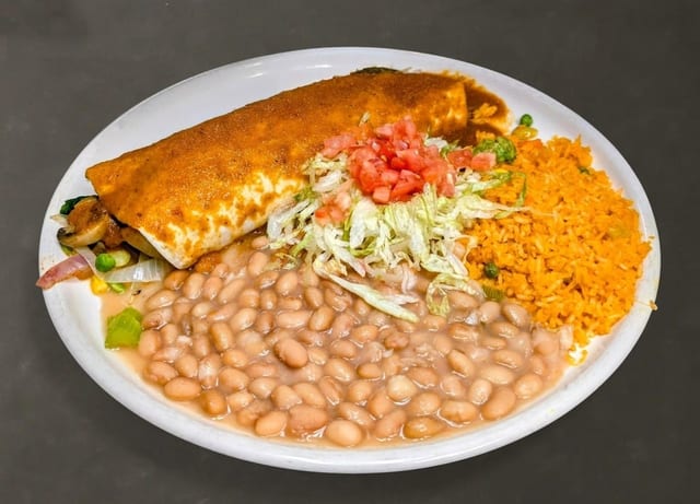 Veggie Burrito.