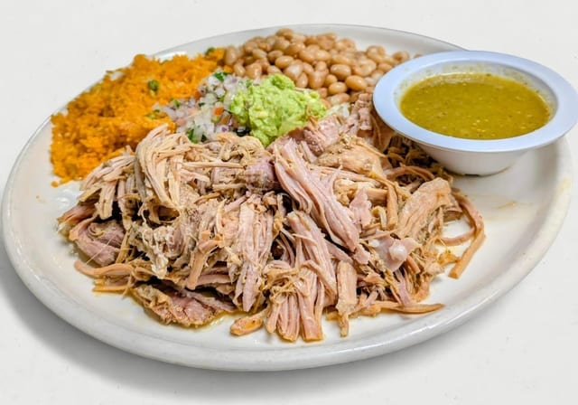 Pork Carnitas.