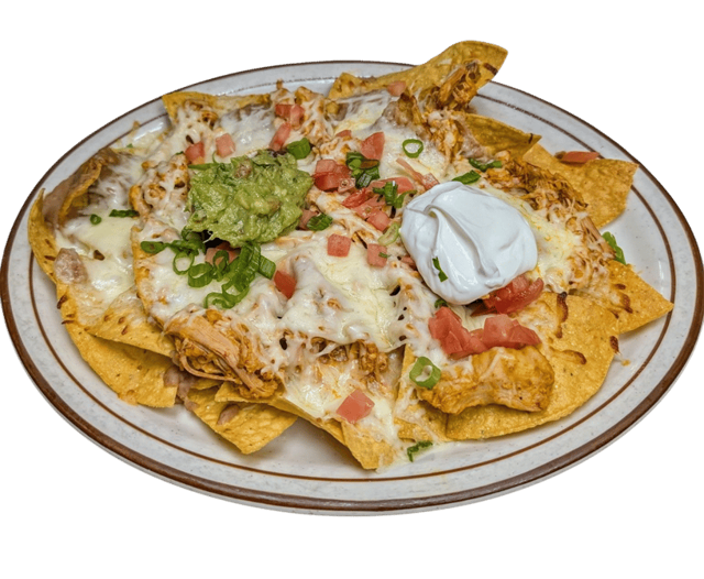 Nachos Deluxe Meat.