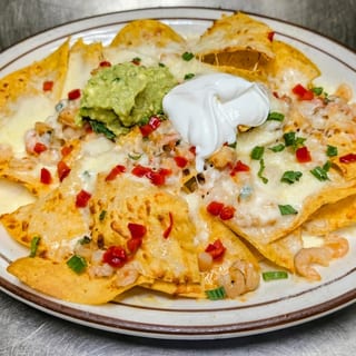 Baby Shrimp Nachos