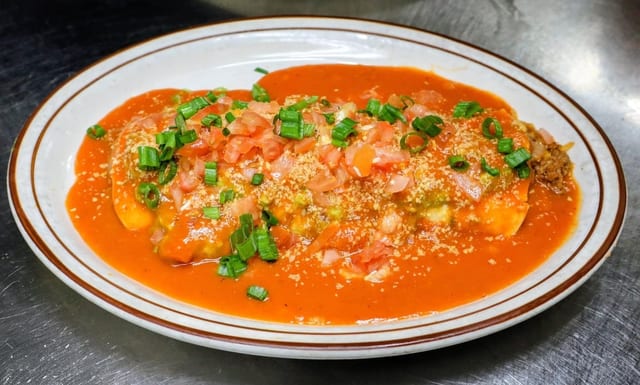 L-Tequileño Burrito.