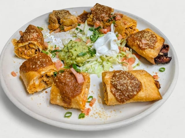 L-Chicken Taquitos.