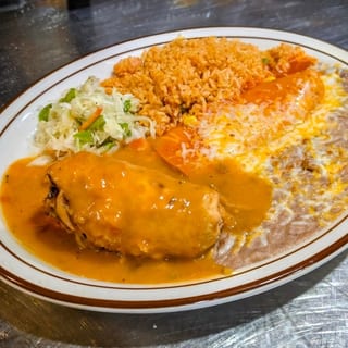 7. Enchilada & Crispy Relleno