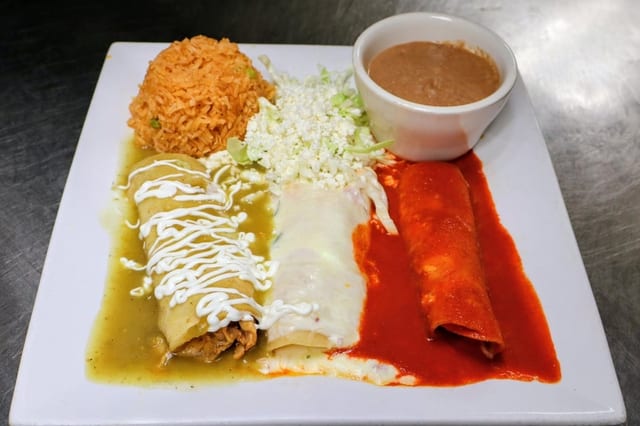 Enchiladas Mexico.
