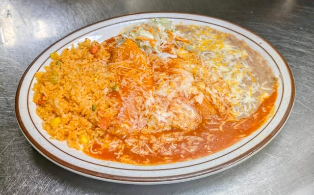 Bean or Cheese Enchilada.