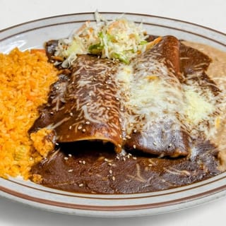 Mole Enchiladas