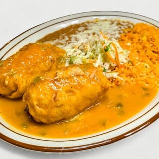 28. Two Crispy Rellenos
