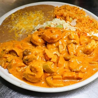 L-Camarones a la Chipotle