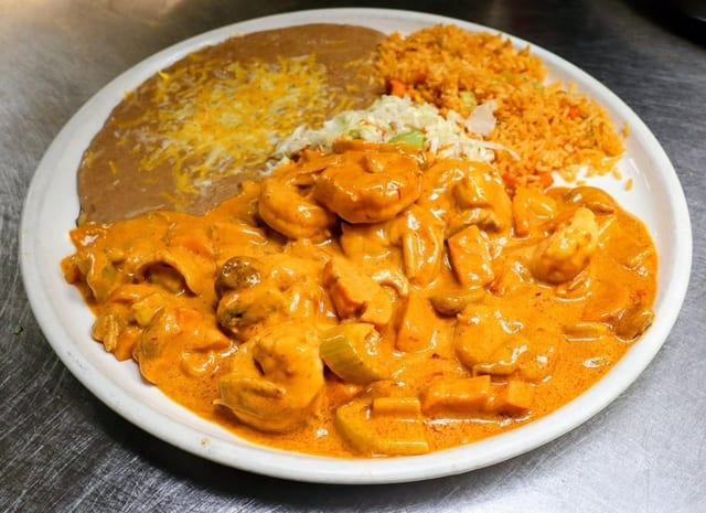 Camarones a La Chipotle.