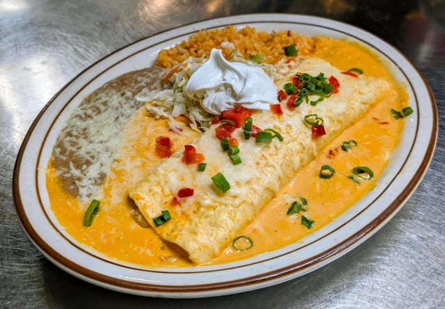 6. Seafood Burrito.