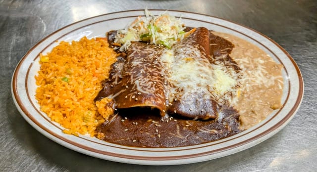 Mole Enchilada.